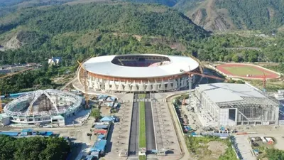 Proyek Pembangunan Venue PON Papua. (Dok. PUPR)