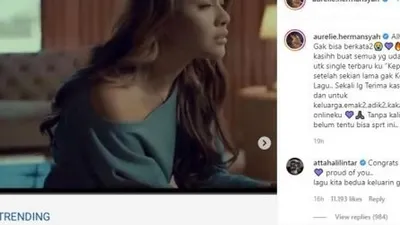 Video klip Kepastian Aurelie Hermansyah di YoutTube. (YouTube)