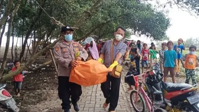 Potongan tubuh korban Sriwijaya Air terdampar di Pantai Kis Tangerang. (Bantenhits)
