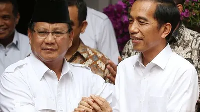 Prabowo Subianto dan Joko Widodo