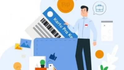 ilustrasi kartu prakerja/ dok