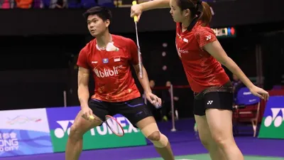 Masih Pelajari Permainan Lawan, Praveen/Melati Terhenti di China Open 2019