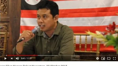 Presiden Negara Rakyat Nusantara Yudi Syamhudi Suyuti (YouTube)