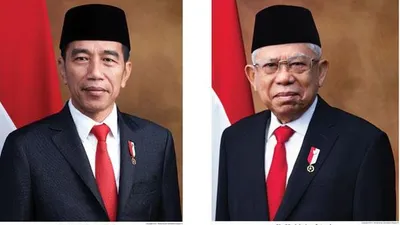 Presiden Joko Widodo dan Wakil Presiden Maruf Amin/setneg.go.id
