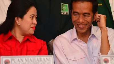 Puan Maharani dan Joko Widodo  (©2014 merdeka.com/muhammad luthfi rahman)