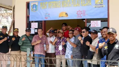 Pusat Informasi Pariwisata di Pulau Kelapa Diresmikan
