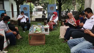 Sekda Kota Bogor berkunjung ke markas PWI/ dok