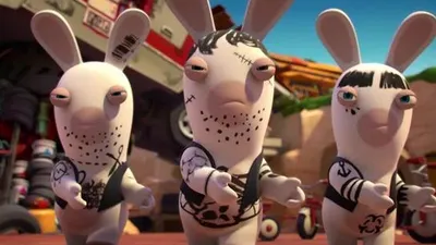Tayangan kartun kartun Rabbids Invasion/Nickelodeon