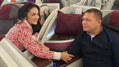 Krisdayanti bersama suami, Raul Lemos/Instagram @krisdayantilemos