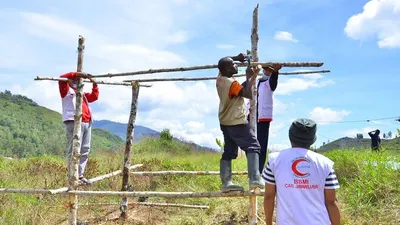 Relawan BSMI bantu warga kampung Apema dan Welesi Atas di Wamena, Papua (Info BSMI)