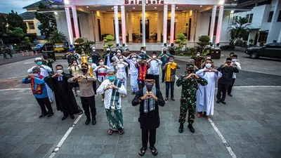 Renungan dan Doa Bersama Akhir Tahun’ di Balai Kota Bogor, Kamis (31/12/2020). (dok)