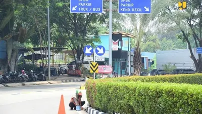 Ilustrasi rest area/Dok. PUPR