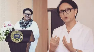 Kolase Menlu Retno/ instagram