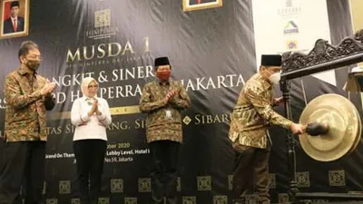Wagub DKI Riza Patria menghadiri Musda I DPD Himperra DKI Jakarta di Hotel Pullman, Jakarta Pusat/dok: beritajakarta.id