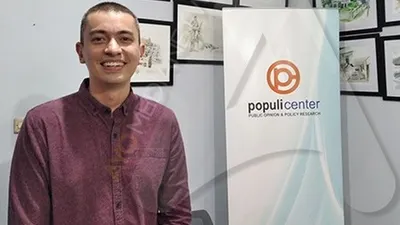Juru bicara DPW Partai Solidaritas Indonesia (PSI) Rian Ernest/Ayojakarta.com -- Dhika Alam Noor