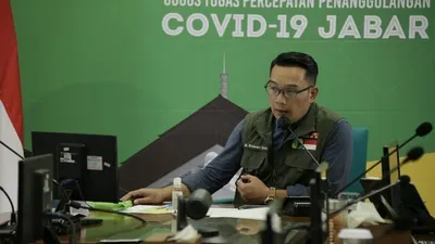 Gubernur Jawa Barat Ridwan Kamil. (Ayobandung.com/Nur Khansa Ranawati)