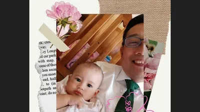Ridwan Kamil dan anak angkat. (Instagram Ridwan Kamil)