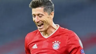 Striker Bayern Munich, Robert Lewandowski. [Tobias SCHWARZ / AFP]