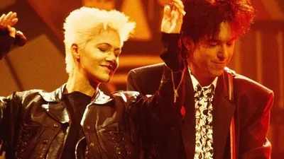 Marie Fredriksson (kiri) dan Per Gessle. (bbc.com/Getty Images)