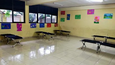 Sakah satu ruang isolasi COVID-19 di Pulau Panggang. (Sudin Kominfotik Pemkab Kepulauan Seribu)