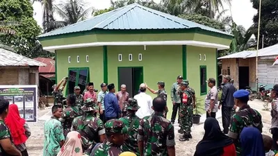 Rumah Tahan Gempa dan Puting Beliung Karya Zidam I BB