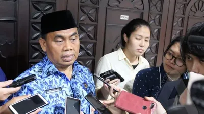 Sekretaris Daerah (Sekda) Provinsi DKI Jakarta Saefulloh (Ayojakarta.com/Aprilia Rahapit)