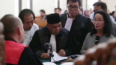 Notaris Nilawati memberikan kesaksian dalam persidangan kasus Hotel Kuta Paradiso (Istimewa)