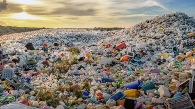 ilustrasi sampah plastik. (dok)