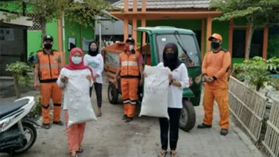 Penumpulan sampah di Kepulauan Seribu (beritajakarta.id)