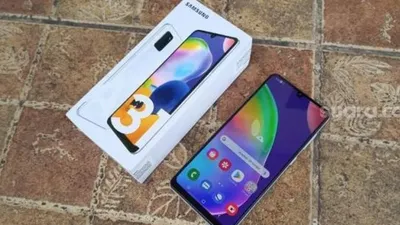 Samsung Galaxy A31. [Suara.com/Tivan Rahmat]