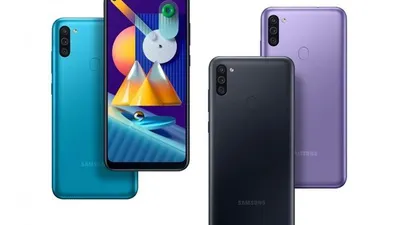 Samsung Galaxy M11. [Suara.com/Tivan Rahmat]