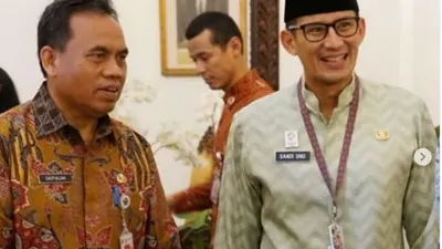 Kenangan Sandiaga Uno saat bersama Saefullah/ instagram