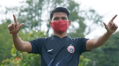 Gelandang Persija Jakarta, Sandi Sute  / instagram