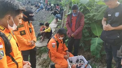 Anak Tenggelam di Kali Pesanggrahan Ditemukan Meninggal