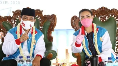 Paslon nomor urut 1 Pilkada Kota Tangerang Selatan, Muhammad-Rahayu / instagram
