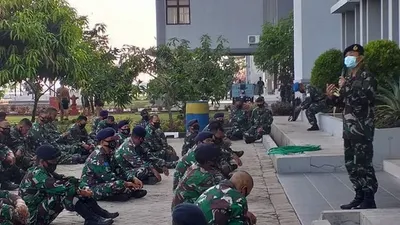 Satkor Lantamal III mengikuti penyuluhan hukum (Dispen Lantamal III)