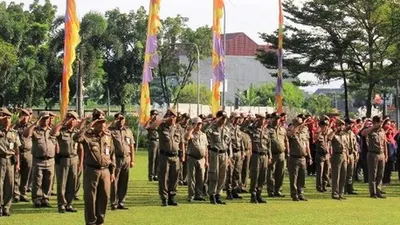 Jajaran Satpol PP Jakbar/barat.jakarta.go.id