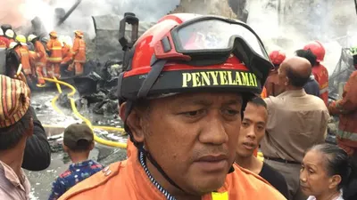 Kepala Dinas Gulkarmat DKI Jakarta,Satriadi Gunawan. (Kumparan/Fachrul Irwinsyah)