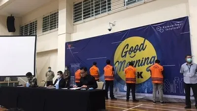 Konferensi pers Komisi Pemberantasan Korupsi (KPK) atas penetapan tersangka Menteri Kelautan dan Perikanan (KKP) Edhy Prabowo/ayojakarta/istimewa