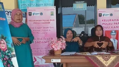 Kecamatan Kepulauan Seribu Selatan mempersiapkan diri mengikuti lomba IVA Test (pulauseribu.jakarta.go.id)