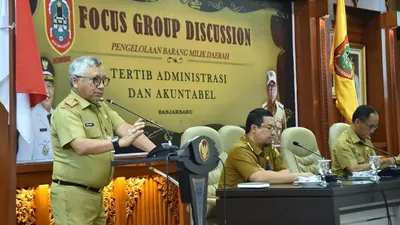 Sekretaris Daerah Provinsi Kalsel, Abdul Haris (Pemprov Kalsel)
