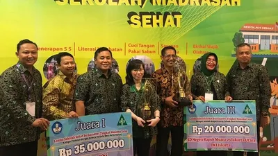 Dua Prestasi Lomba Sekolah Sehat Diraih Jakarta Utara