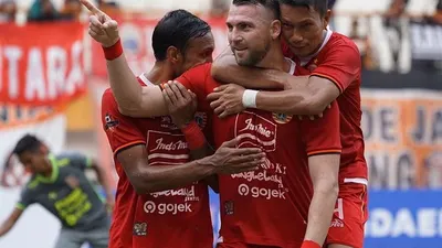 Raih Tiga Poin Atas Borneo FC, Persija Jauhi Zona Degradasi
