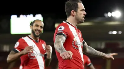 Selebrasi pemain Southampton Danny Ings selepas menjebol gawang Liverpool dalam pertandingan Liga Primer Inggris. Foto: EPA-EFE/Naomi Baker