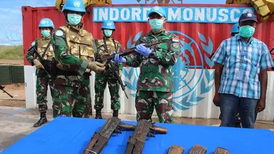 (Papen Satgas TNI Konga XXXIX-B/RDB Monusco, Lettu Laut (KH/W) Lilia Budiyanti)