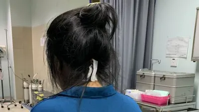 Seorang wanita diserang orang tak dikenal di Halte TJ Olimo (Twitter)