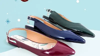 Tiga Koleksi Flat Shoes Edisi Natal. Dok: The Little Things She Needs (TLTSN)