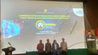 Peluncuran aplikasi Sistem Informasi KPR Subsidi Perumahan (SiKasep). (Ayojakarta.com/Hendy Dinata)