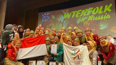 Tim Kesenian Kesatuan Bangsa Boarding School Yogyakarta Raih Penghargaan pada Festival 