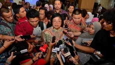 Menteri Lingkungan Hidup dan Kehutanan Siti Nurbaya Bakar. (Antara)